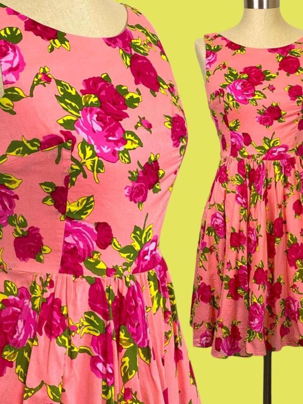 Betsey Johnson Pink Floral Dress